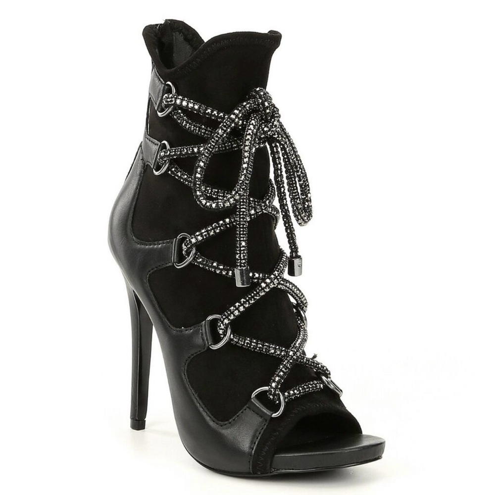 Steve Madden Seductive Scrappy Lace-Up Dress Bootie